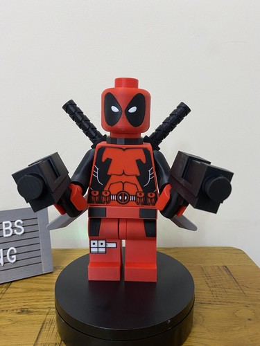 Giant lego deadpool figure - lego,