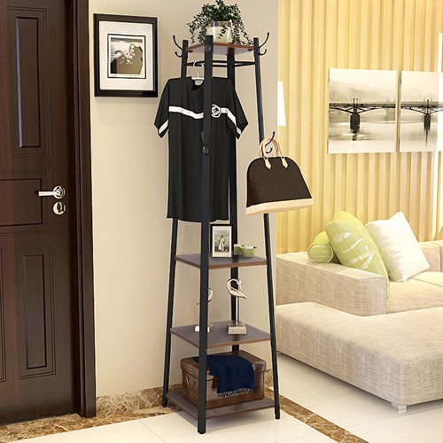 6ft hall tree coat rack - hall,