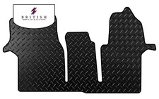 Fits Vw Crafter 2017-Onwards Fully Tailored 3mm Heavy Duty Rubber Van Floor Mats