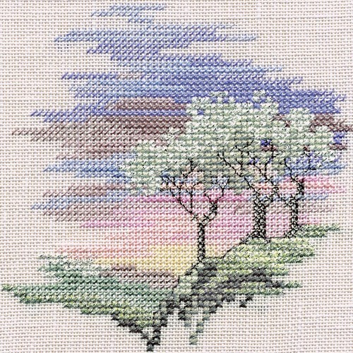 Minuets frosty trees cross - -,