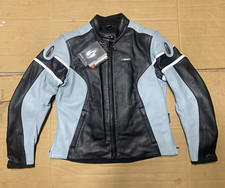 RICHA KARINA Ladies Leather Motorcycle Motorbike Jacket UK 14 = 38" chest (C20)