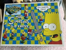 RETRO 90s SIMPSONS CHESS SET