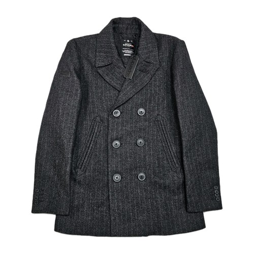 Superdry wool blend - superdry, pea