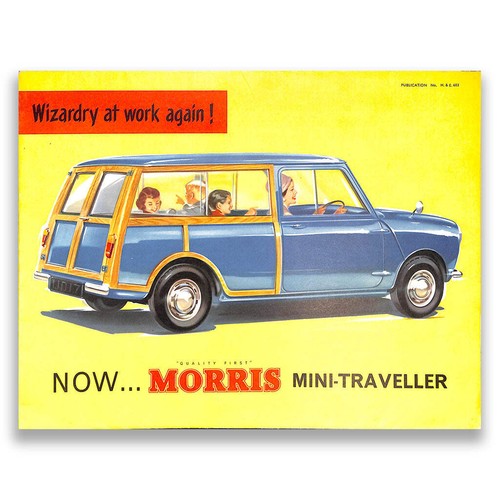 Morris mini traveller car - morris,
