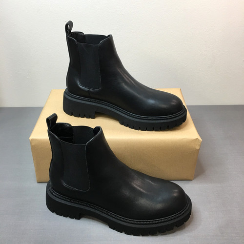Skechers black leather chelsea - skechers,
