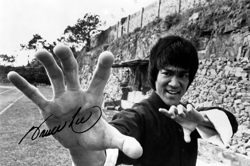 Bruce lee signed - signed, autograph