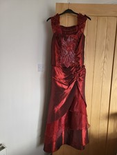 Cherlone Burgundy embroidered