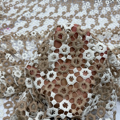 Cotton lace chantilly net - cotton,