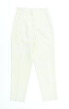 Zara Women Beige High Waist