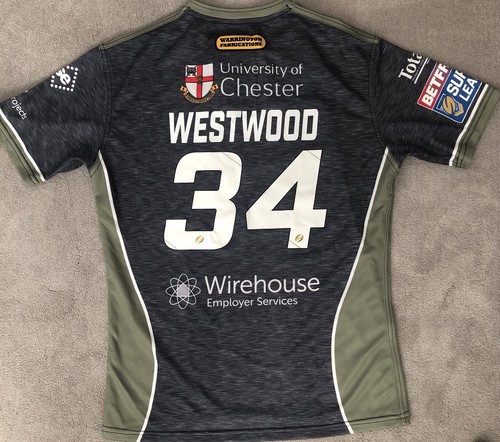 Warrington wolves match worn - wolves,