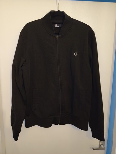 Mens fred perry black bomber - fred,