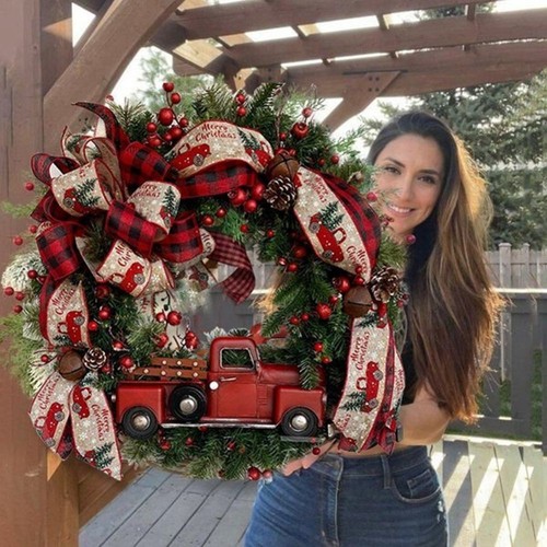Christmas wreath artificial - christmas,
