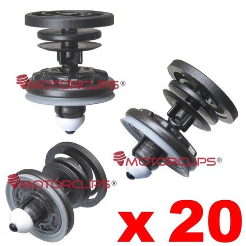 Door card trim panel clips - card, for