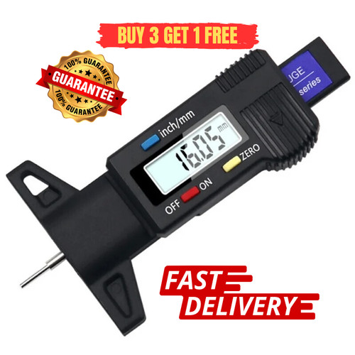 Digital tyre depth gauge - digital,