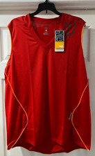 mens zumba vest top red Size