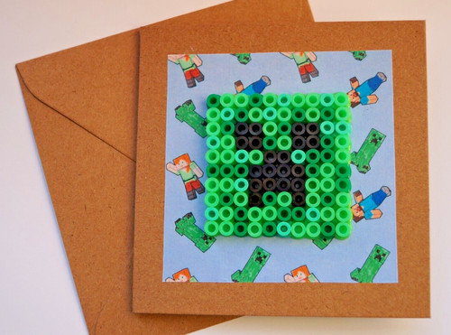 Hand made minecraft creeper - hand-made,