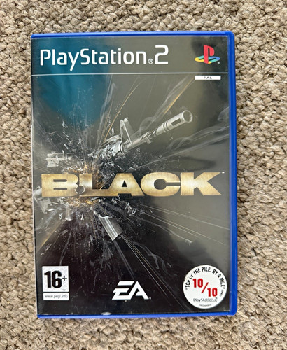 Sony black ps2 pal shooter - black,