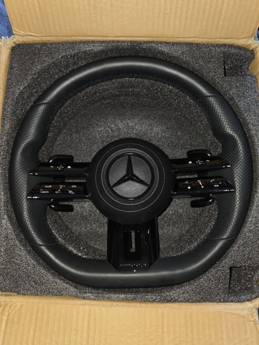 Mercedes amg steering - mercedes, wheel