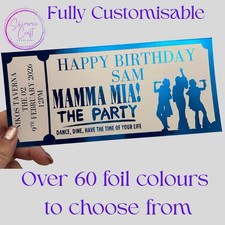 Mamma Mia The Party - Mock