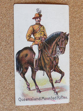 HILLS, COLONIAL TROOPS (SWEET AMERICAN) QUEENSLAND MOUNTED RIFLES, 1901.