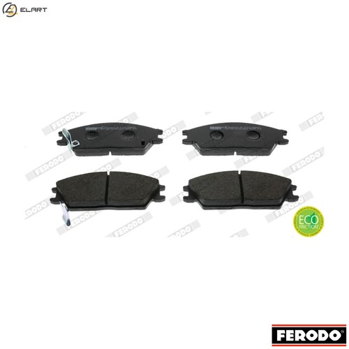 Brake pad set disc - set,