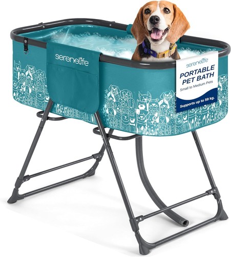 Portable dog bath tub - dog,