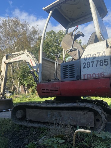2ton mini digger - mini, digger/driver