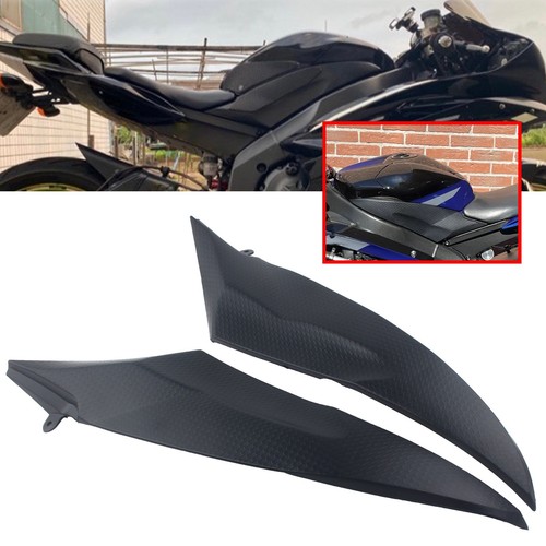 Pair gas tank side trim - tank,