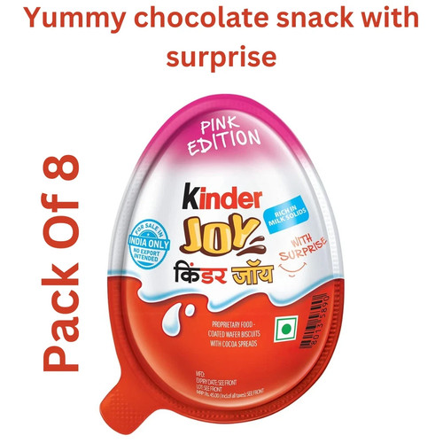 Kinder joy chocolate snack - chocolate,