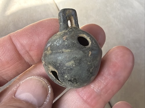 Medieval bronze crotal - crotal, bell