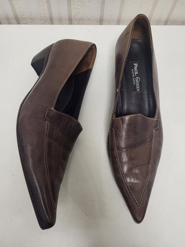 Women paul green heels brown - green,