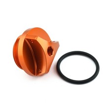Aluminium oil filler cap - filler,