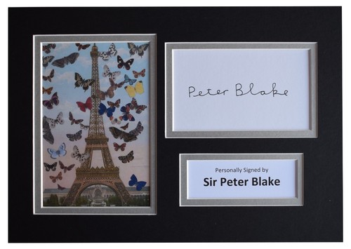 Peter blake signed - peter,