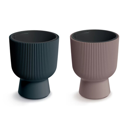 Flower pot with - pot, insert