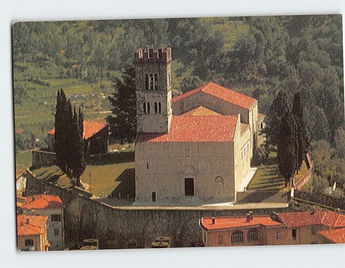Postcard air view cathedral - postcard,