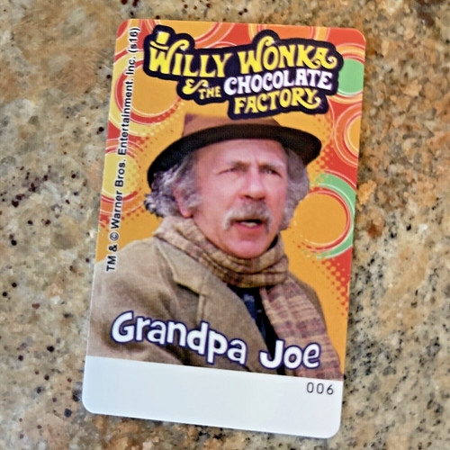 Willy wonka grandpa joe coin - joe",