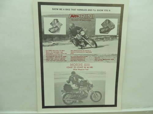 Moto morini brochure - moto,