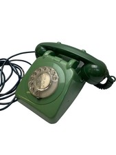 Vintage Rotary Dial Green