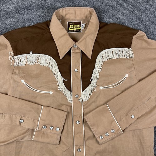Vintage ely big horn - horn, shirt