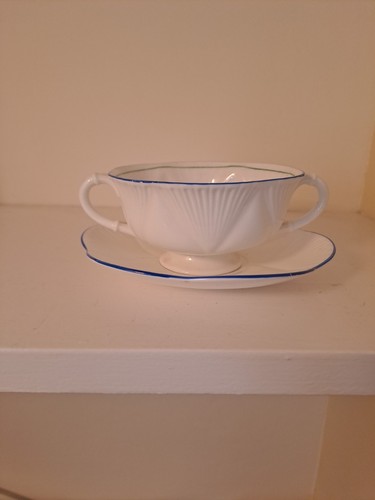 Shelley bone china dainty soup - dainty,