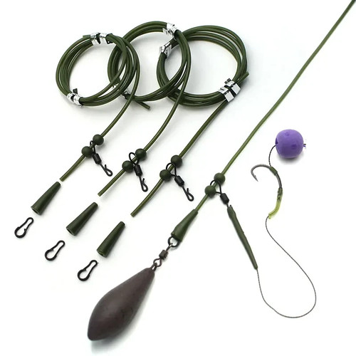 Helicopter chod rig tubes - rig, x3