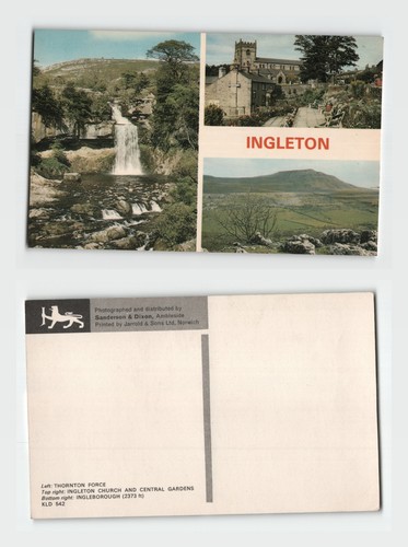 Postcard ingleton thornton - -, ingleton,