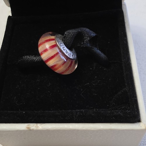 Genuine pandora murano red - murano,