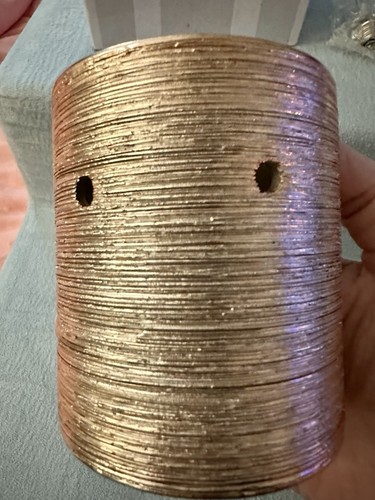 Scentsy etched core - etched, gold