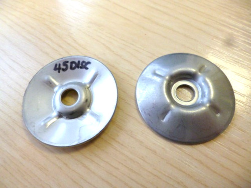 Round disc clip - disc, stainless