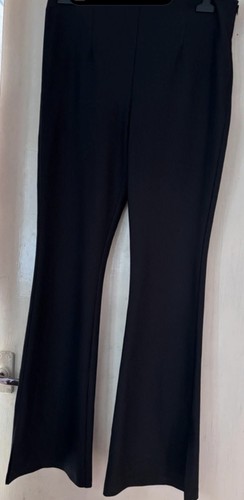 Black flared primark trousers - primark,
