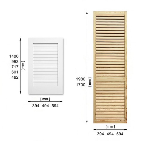 Classic solid wood wave full - wave,