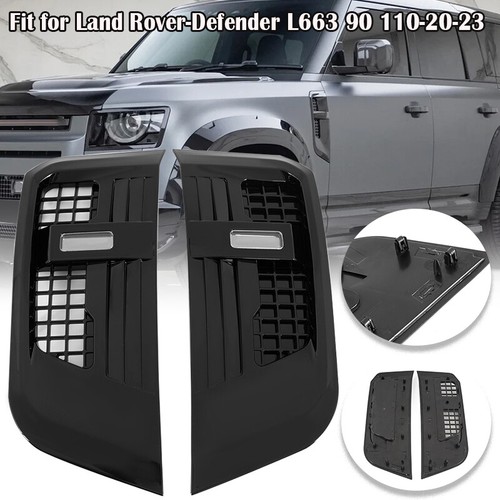 Gloss black side - side, vent
