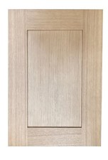Oak Veneer Shaker Kitchen Unit
