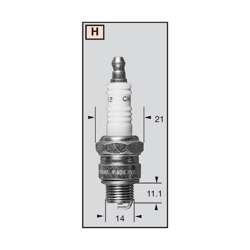 Champion h8c cch587 - h8c, candle